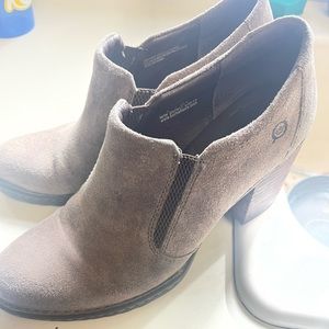 Born ankle boots brown suede